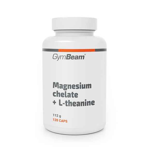GymBeam Magnézium chelát + -theanin