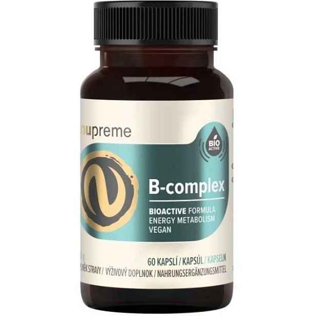 NUPREME B-COMPLEX 60 CPS Doplněk stravy