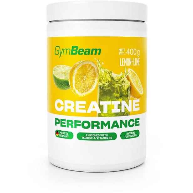 GymBeam CREATINE PERFORMANCE 400 G LIMETKA-CITRON Doplněk stravy , G