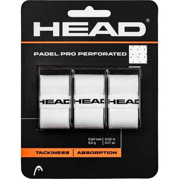 Head PADEL PRO PERFORATED Padel omotávka