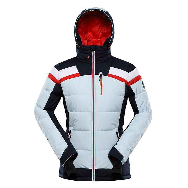 Dámská péřová lyžařská bunda s membránou ptx ALPINE PRO FERERA nantucket breeze