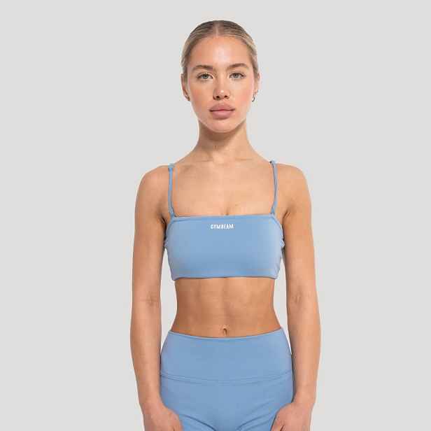GymBeam Dámský sportovní top Flow Azure