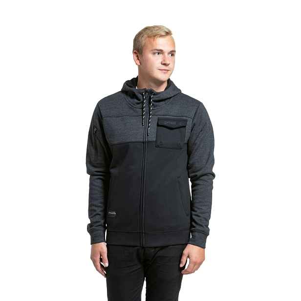 Meatfly pánská technická mikina Josh Heather