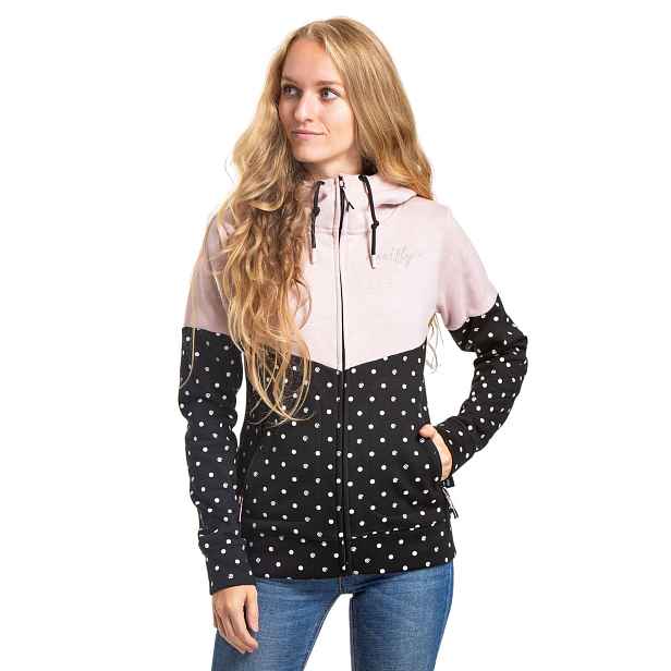 Meatfly dámská technická mikina Omni Powder / Dots