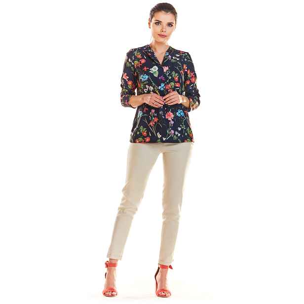 Infinite You Woman's Blouse M193 Flowers
