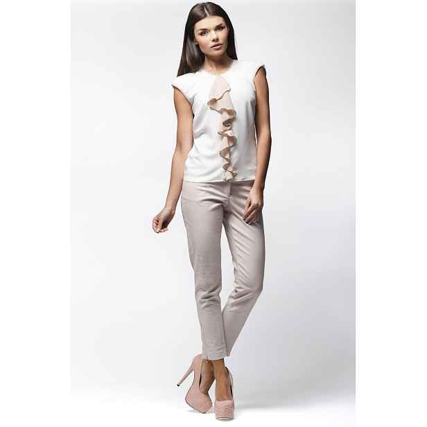 Awama Woman's Blouse A25 Ecru