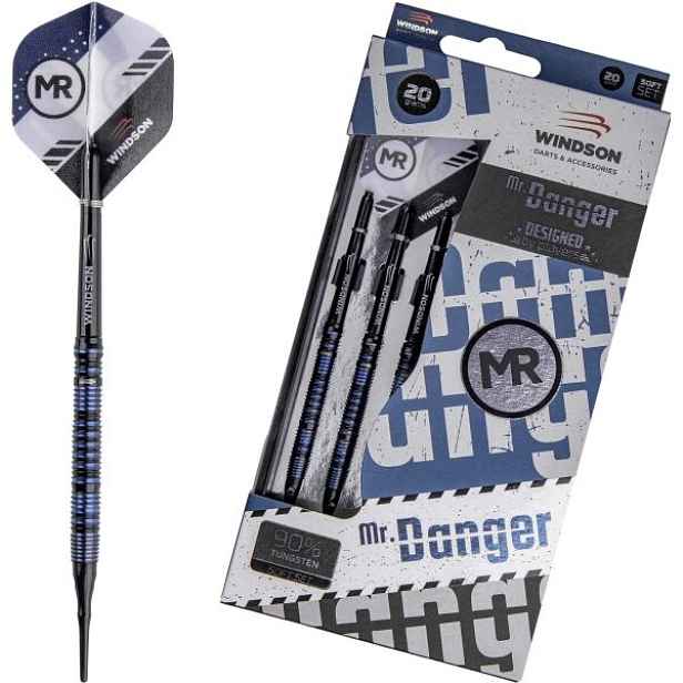 Windson MR. DANGER 20 G Set wolframových šipek soft