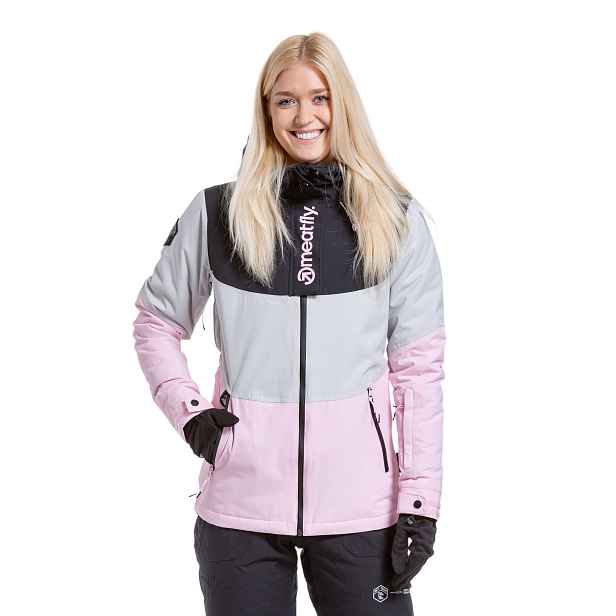 Meatfly dámská SNB & SKI bunda Kirsten / Pastel