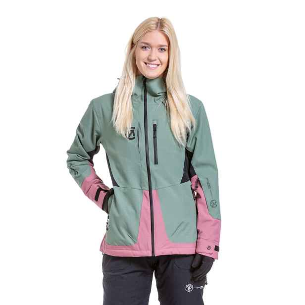 Meatfly dámská SNB & SKI bunda Gaia Sea Spray