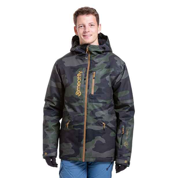 Meatfly pánská SNB & SKI bunda Helios Rampage Camo | Maskáč