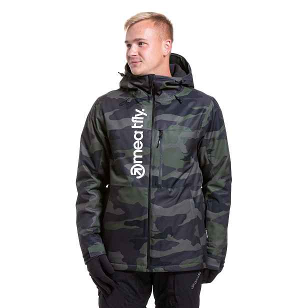 Meatfly pánská SNB & SKI bunda Manifold Rampage Camo | Maskáč