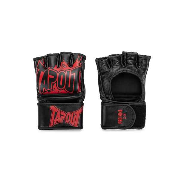 Tapout Leather MMA pro fight gloves (1 pair)