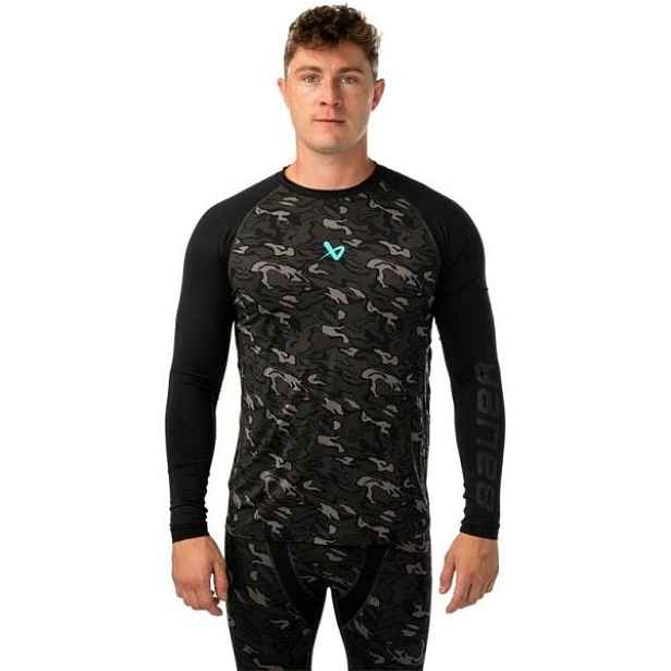 Bauer S26 PERF BASELAYER PRINTED-SR Funkční triko