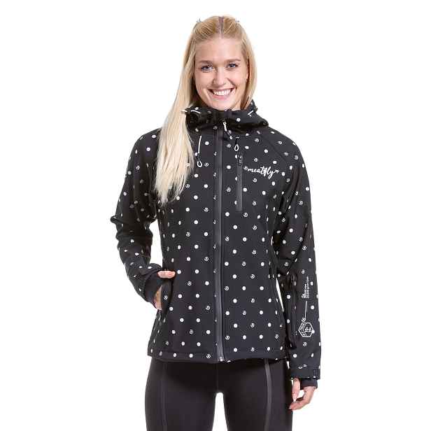 Meatfly dámská softshell bunda Zaja Dots