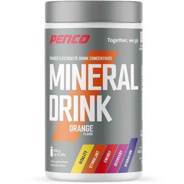 Penco MINERAL DRINK 900 G POMERANČ Iontový nápoj , G