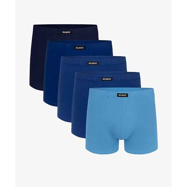 Pánské boxerky ATLANTIC 5Pack - odstíny