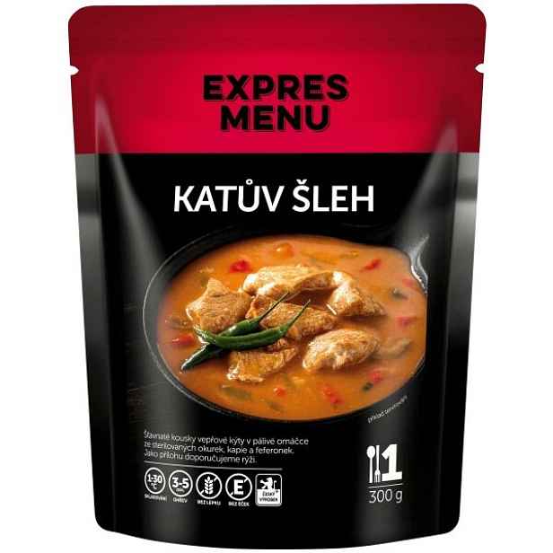 EXPRES MENU KATŮV ŠLEH - 1 PORCE Hotové masové jídlo