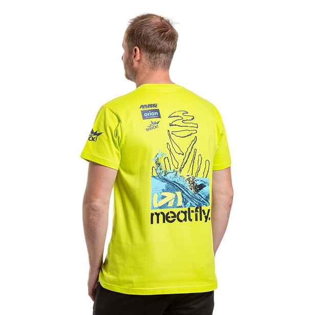 Meatfly pánské tričko Dakar Safety | 100% bavlna