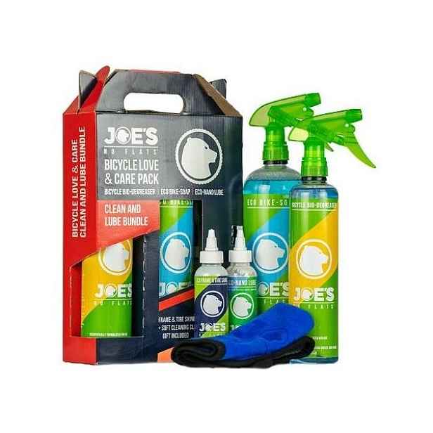 JOE'S CLEAN & LUBE BUNDLE - BALÍČEK PÉČE O KOLO Čistící sada, dummy