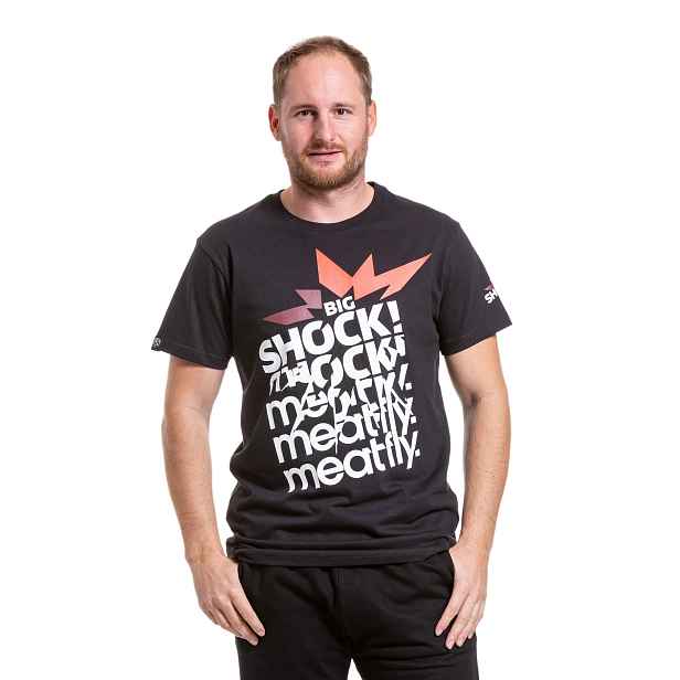 Meatfly pánské tričko Big Shock Shattered | 100% bavlna