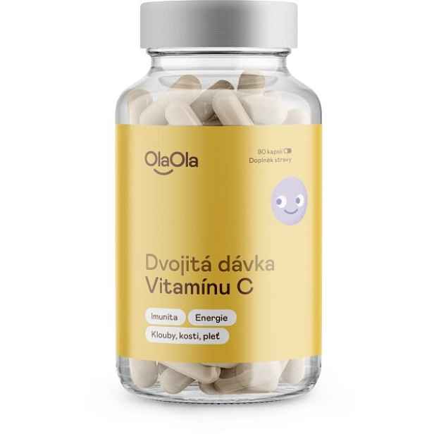 OlaOla VITAMÍN C DVOJITÁ DÁVKA Vysoký obsah vitamínu