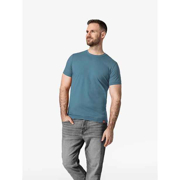 Pánské tričko slim fit cityzen davos nebesky s