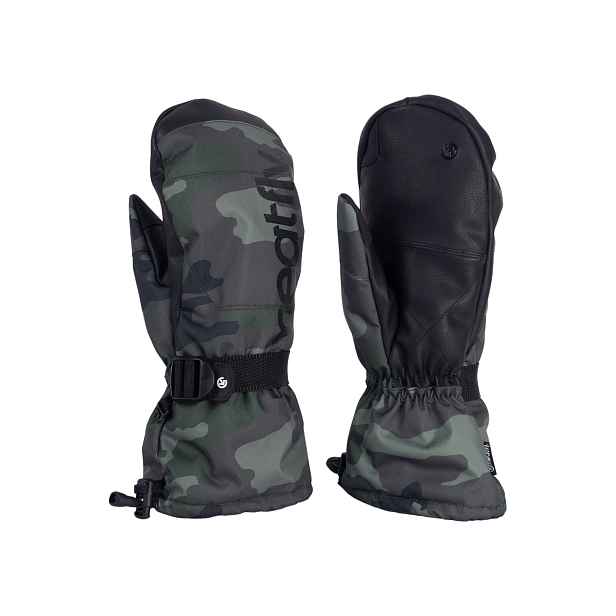 Meatfly pánské rukavice Osbourne Rampage Camo | Maskáč