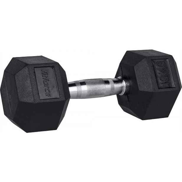 Fitforce FDBB 10 KG Jednoruční šestihranná činka
