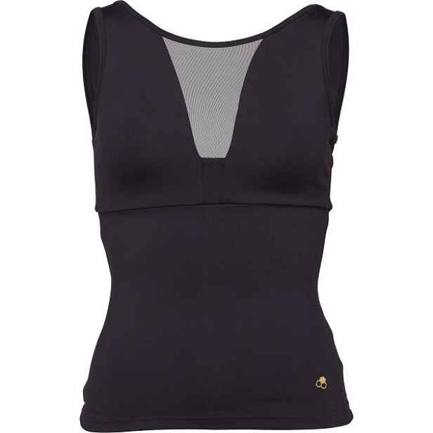 GOLDBEE SHAPING LONG TOP MESH Dámský top