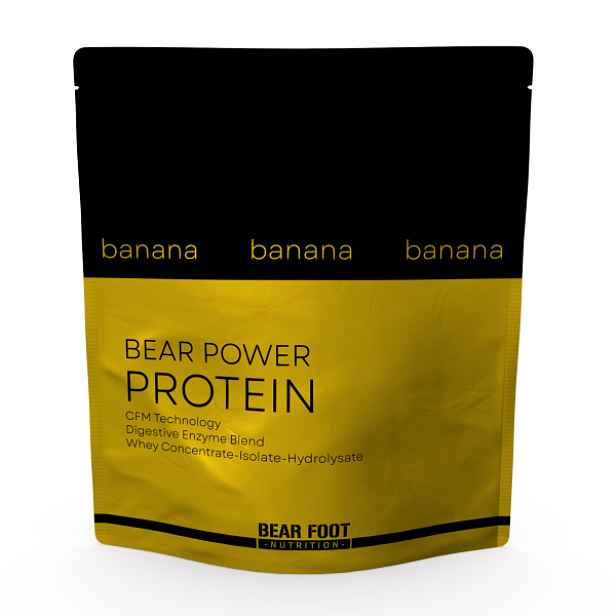 BEAR FOOT NUTRITION BEAR POWER PROTEIN - 1 KG Syrovátkový protein