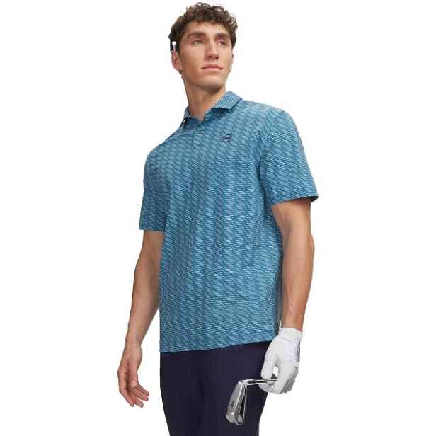 Under Armour DRIVE CHILL PRINTED POLO Pánské polo tričko