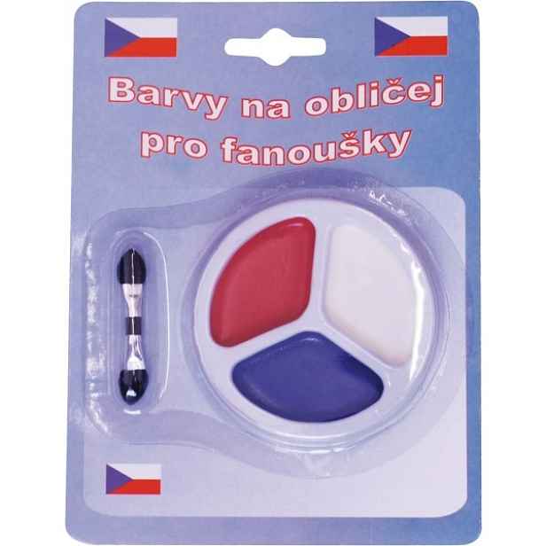 SPORT TEAM BARVY NA OBLIČEJ ČR 1 Barvy na obličej