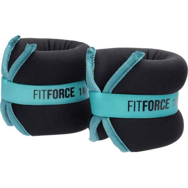 Fitforce ANKLE 2 x 1,0 KG Závaží na kotníky