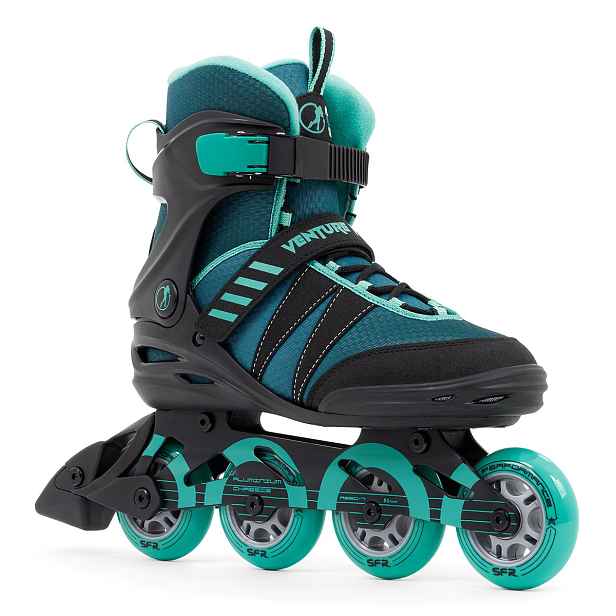 SFR - Venture Pro Teal - inline kolečkové brusle Velikost (brusle):