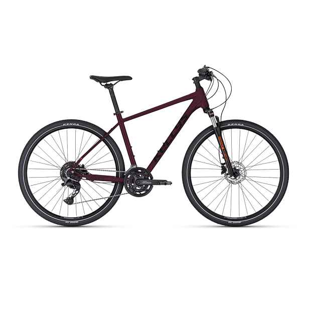 Crossové kolo KELLYS PHANATIC 30 28" 10.0 (19", 165-180 cm) Dark Plum