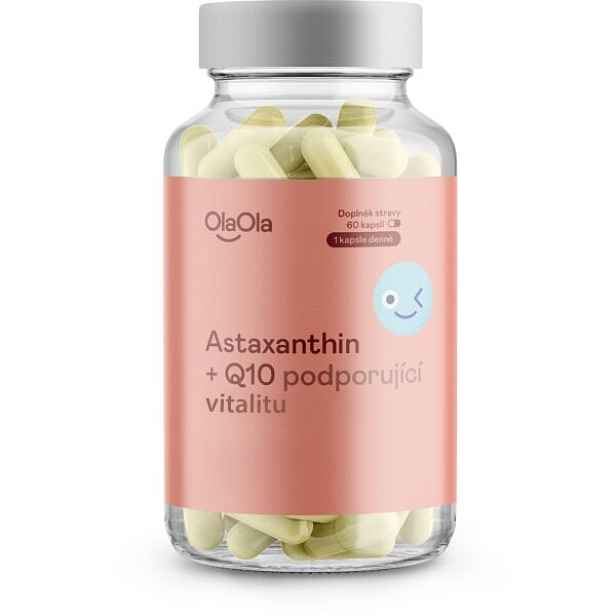 OlaOla ASTAXANTHIN + Q10 Antioxidační ochrana