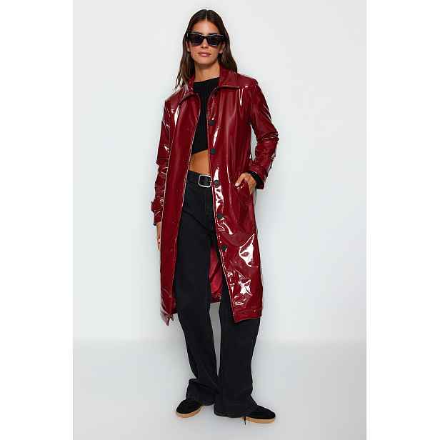 Trendyol Shiny Belted Trenčkot