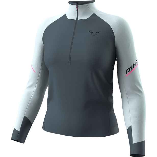 Mikina Dynafit Alpine Longsleeve 1/2 Zip W cloud Barva: , Velikost: