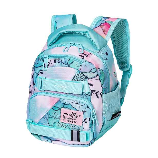 Meatfly batoh Levi Mint Flowers 10 | Objem 10