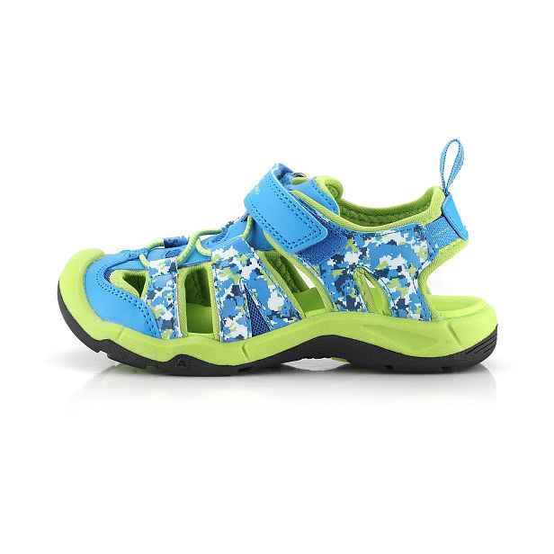 Dětské outdoorové sandály ALPINE PRO GROBO neon atomic