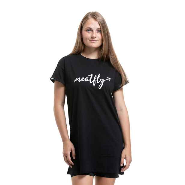 Meatfly dámské šaty Senna Logo | 100% bavlna