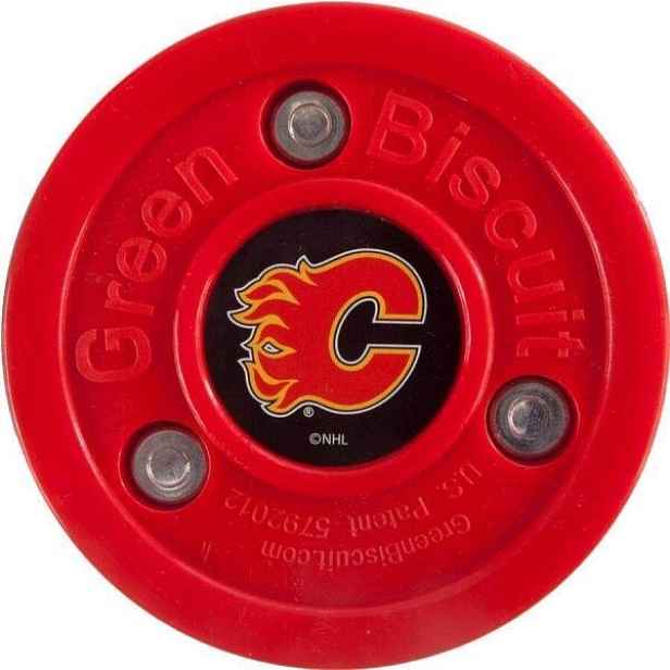 Biscuit CALGARY FLAMES NHL Puk