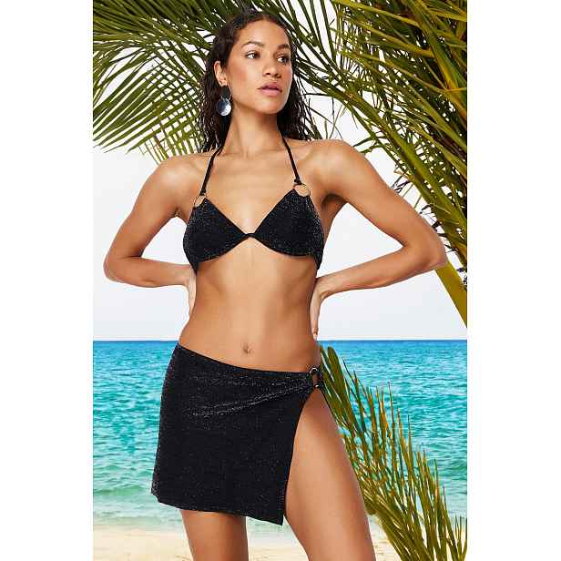 Trendyol Mini Knitted Pareo with Accessories
