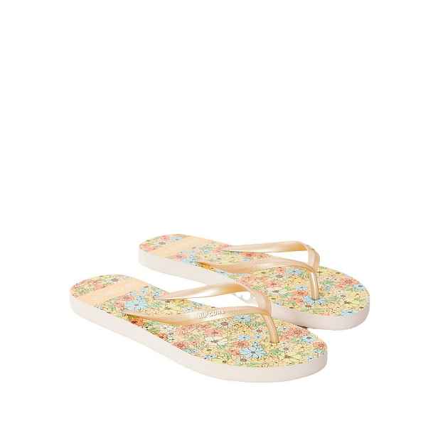 Rip curl dámské žabky Follow The Sun Bloom Multico | Mnohobarevná