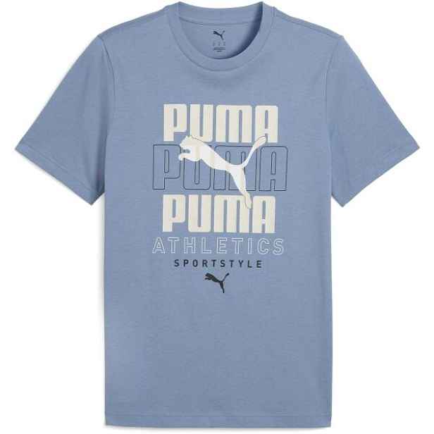 Puma GRAPHIC STACKED TEE Pánské triko