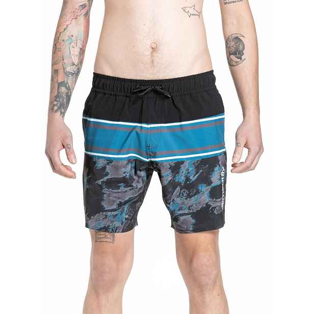 Meatfly pánské plavky Keith Boardshorts 17" Mossy Petrol