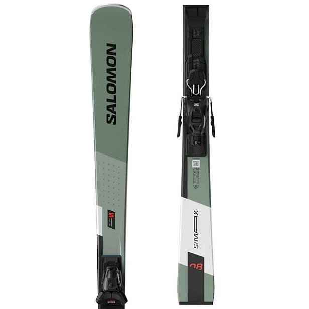 Salomon E /MAX 8 + M10 GW Sjezdové lyže