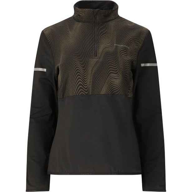 ENDURANCE RUMBIA W PRINTED MIDLAYER REFLECTIVE Dámská sportovní mikina