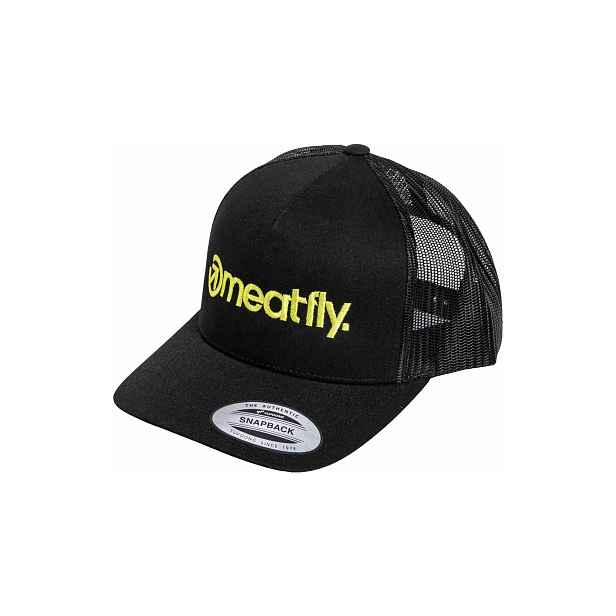 Meatfly kšiltovka MF Logo Trucker Lime | Velikost One Size