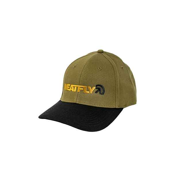 Meatfly kšiltovka Zedd Flexfit Olive | Velikost One Size